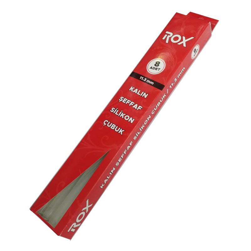 Rox Şeffaf Sıcak Silikon 11.3 mm - 8 Adet fiyatı
