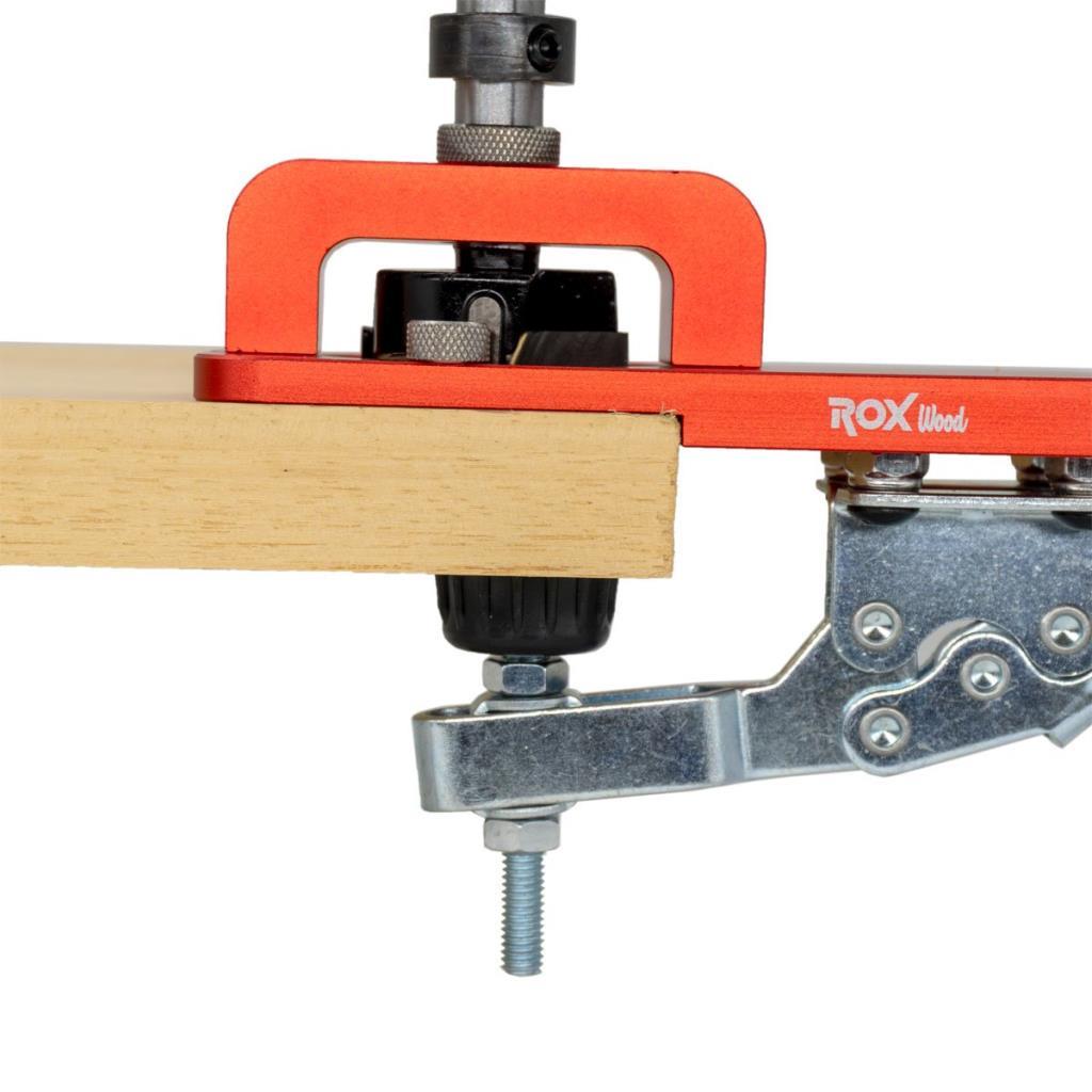Rox Wood 0156 Alüminyum Tas Menteşe Kılavuz Seti nasıl kullanılır