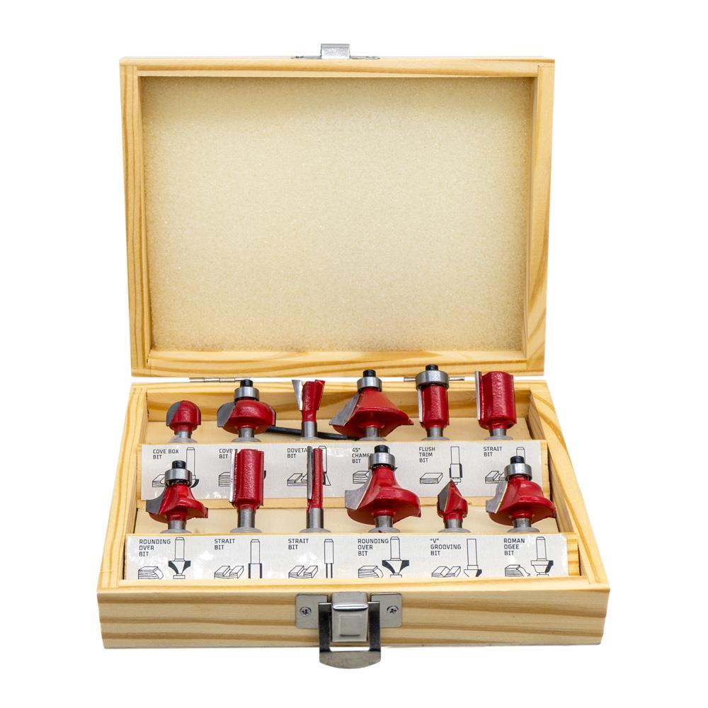 ROX WOOD 12 Parça Ahşap Freze Seti 6mm sap nereden bulurum