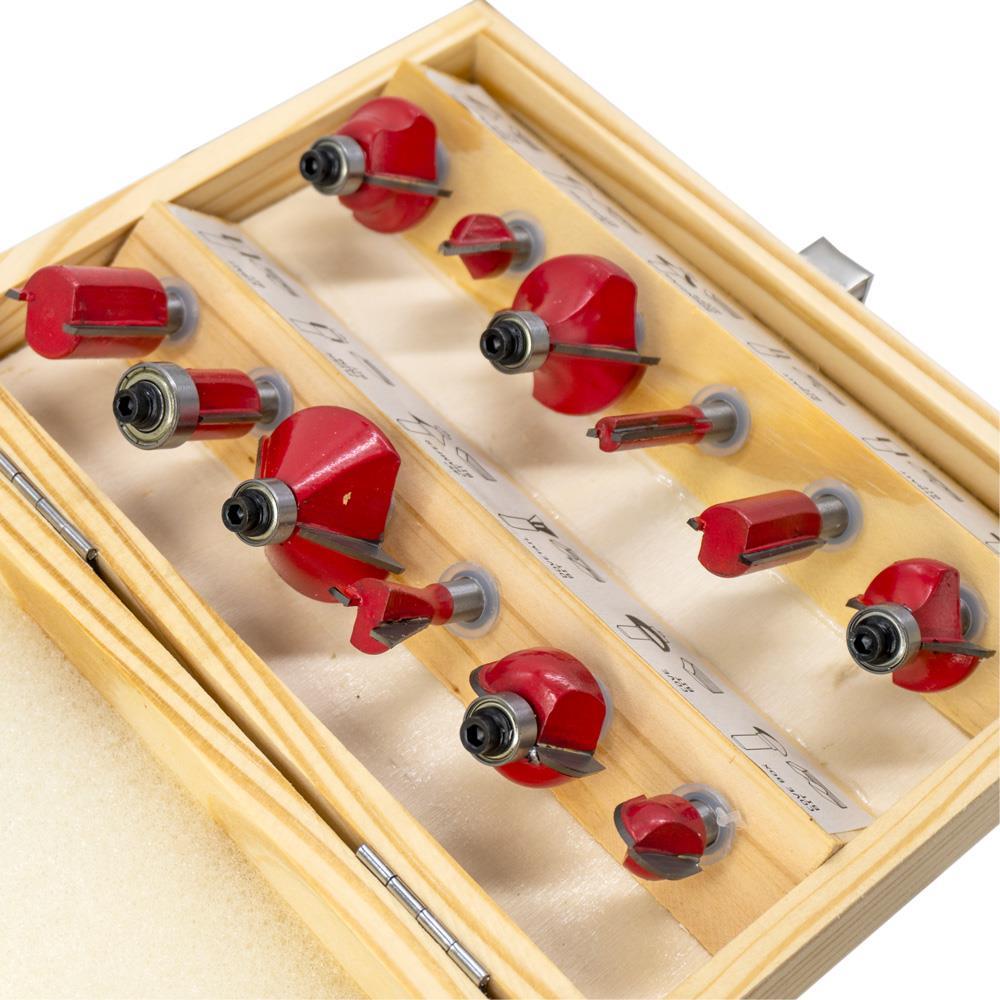 ROX WOOD 12 Parça Ahşap Freze Seti 6mm sap ne işe yarar