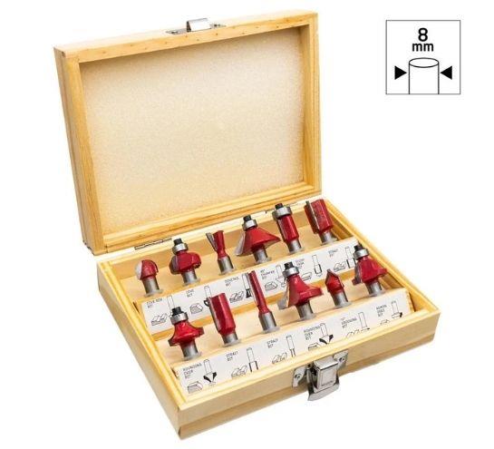 ROX WOOD 12 Parça Ahşap Freze Seti 8mm sap fiyatı