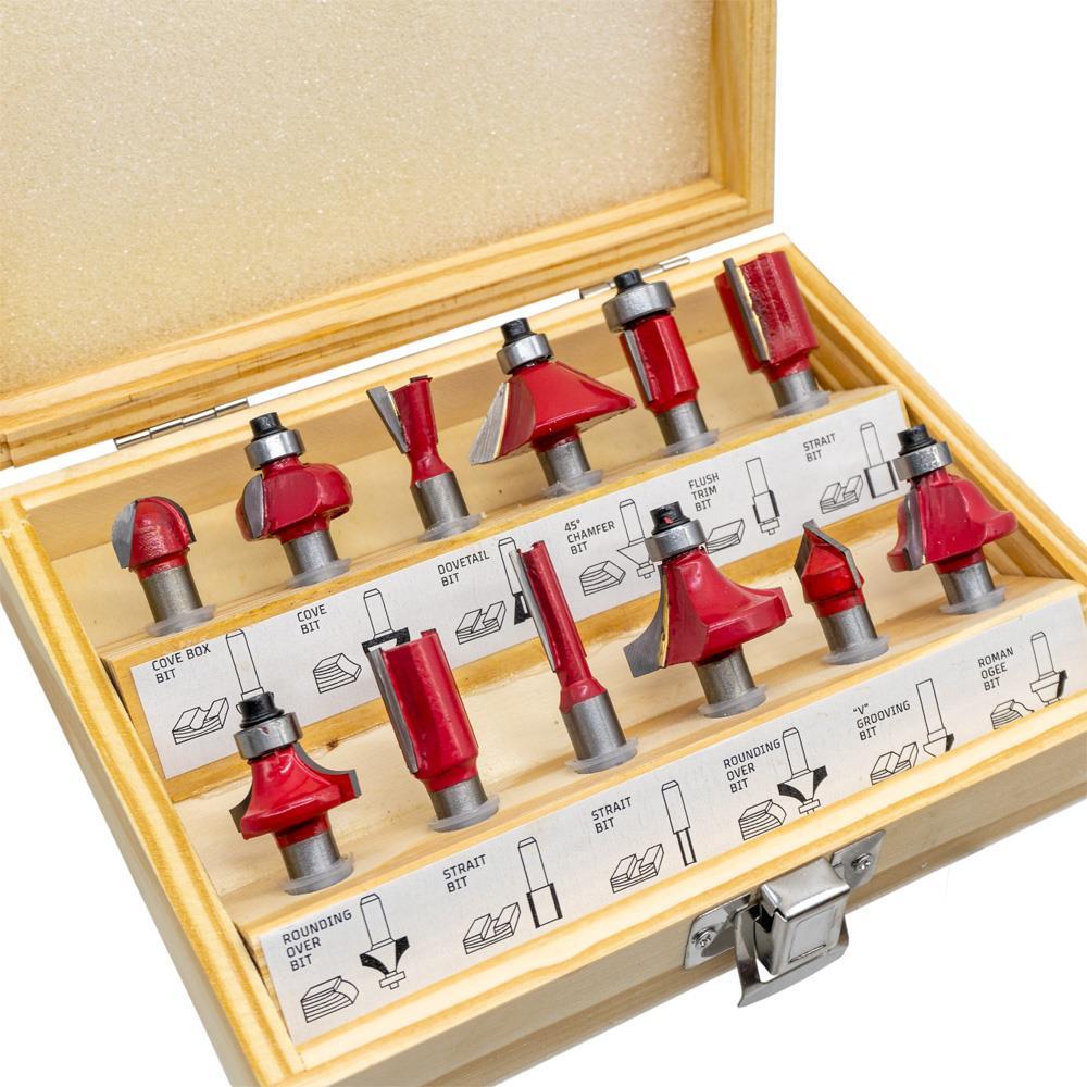 ROX WOOD 12 Parça Ahşap Freze Seti 8mm sap ne işe yarar