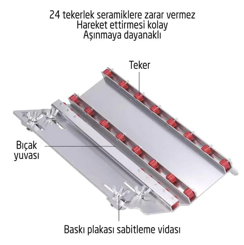 Rox 0288 Seramik İçin Alüminyum 45° Açılı Gönye Kesme Aparatı ne işe yarar