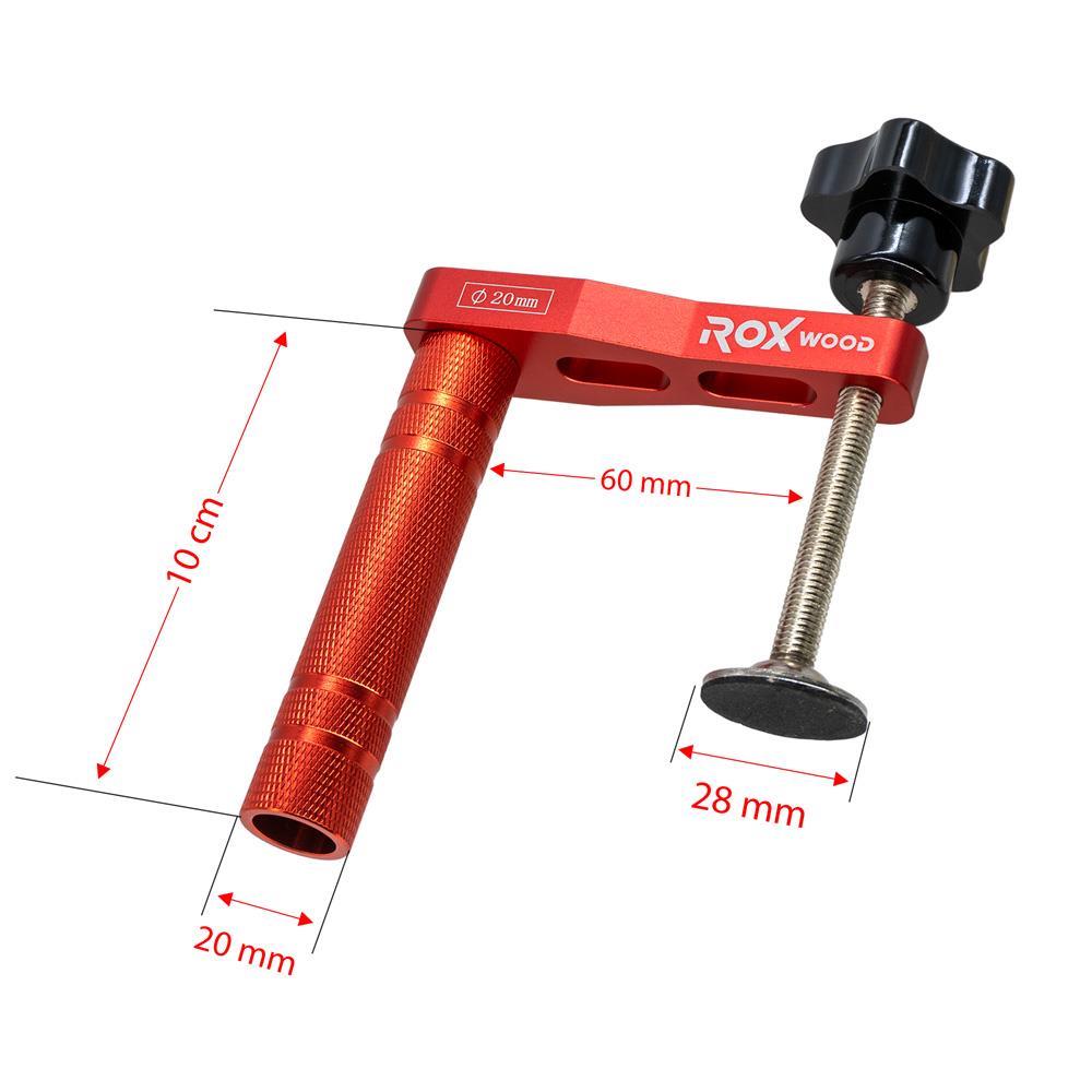 Rox Wood Alüminyum Ahşap Tezgah Kelepçesi 20mm nasıl kullanılır