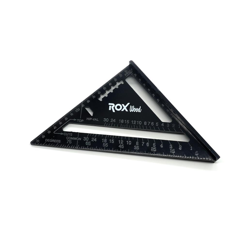 Rox Wood 0023 Alüminyum Üçgen Marangoz Gönye 175 mm fiyatı