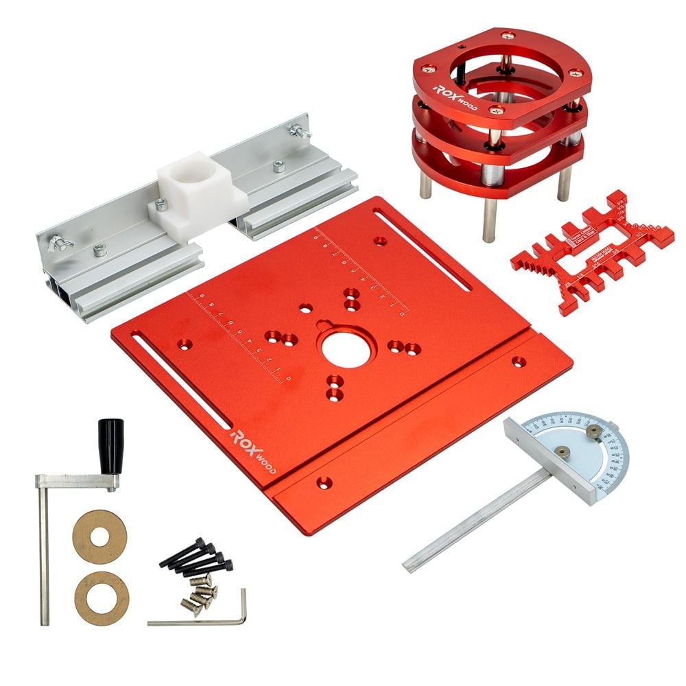 Rox Wood 0356 Alüminyum Ayarlı Freze Tezgah Seti nasıl kullanılır