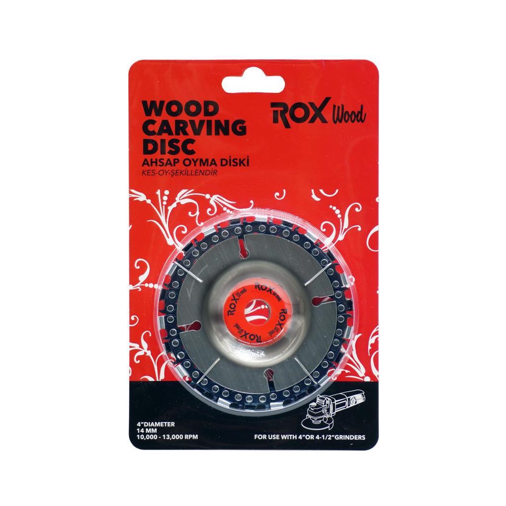 Rox Wood Carving Disc Ahşap İşleme Oyma Diski 102 mm 22 Diş nereden bulurum