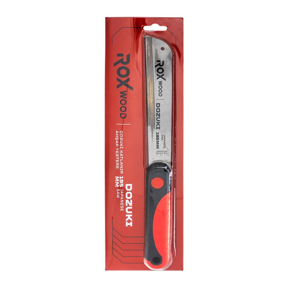 Rox Wood Dozuki Katlanır Ahşap Testere - 175mm ne işe yarar