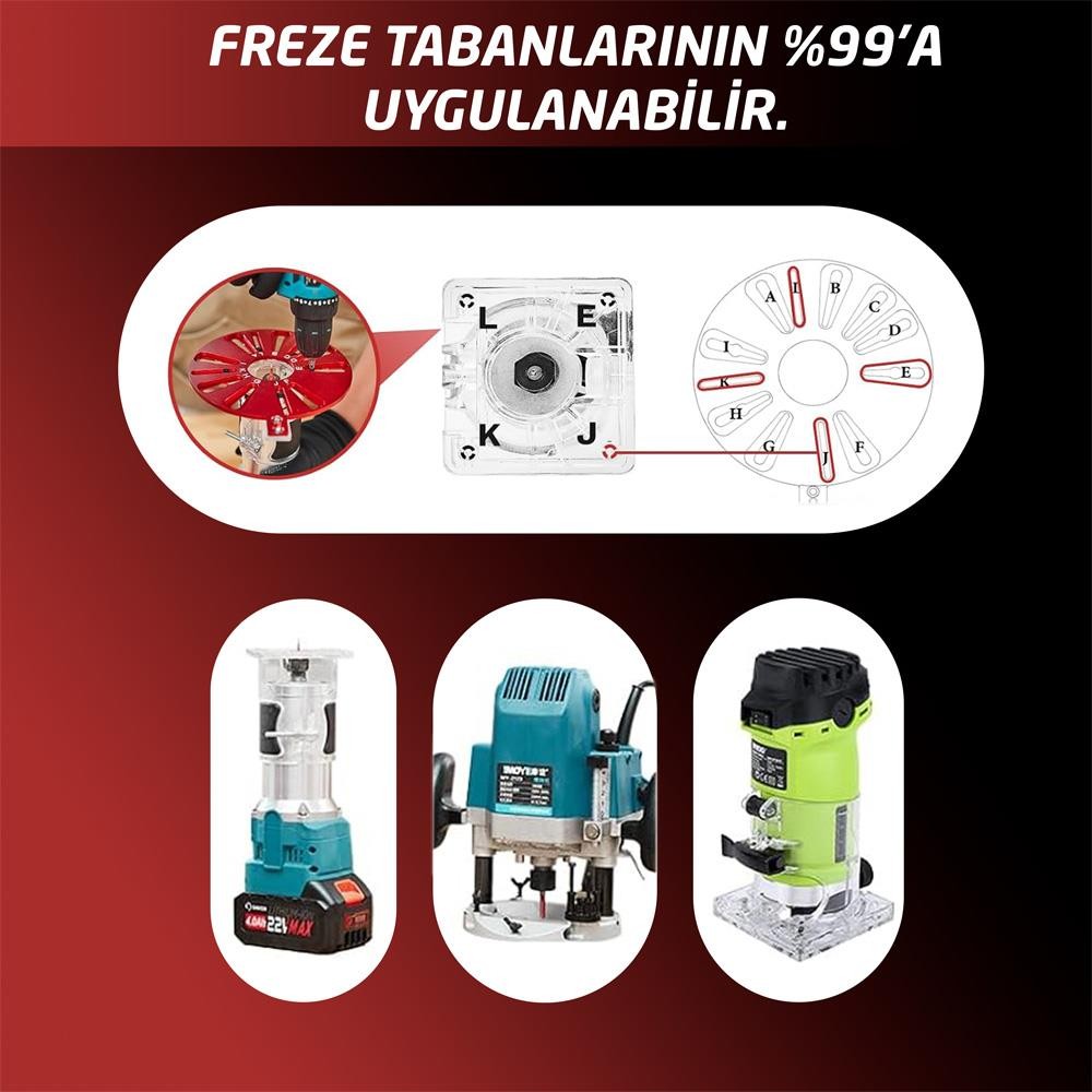 Rox Wood 0385 Freze Gönye Cetveli ne işe yarar
