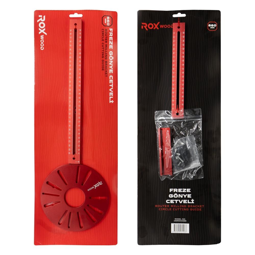 Rox Wood 0385 Freze Gönye Cetveli ne işe yarar