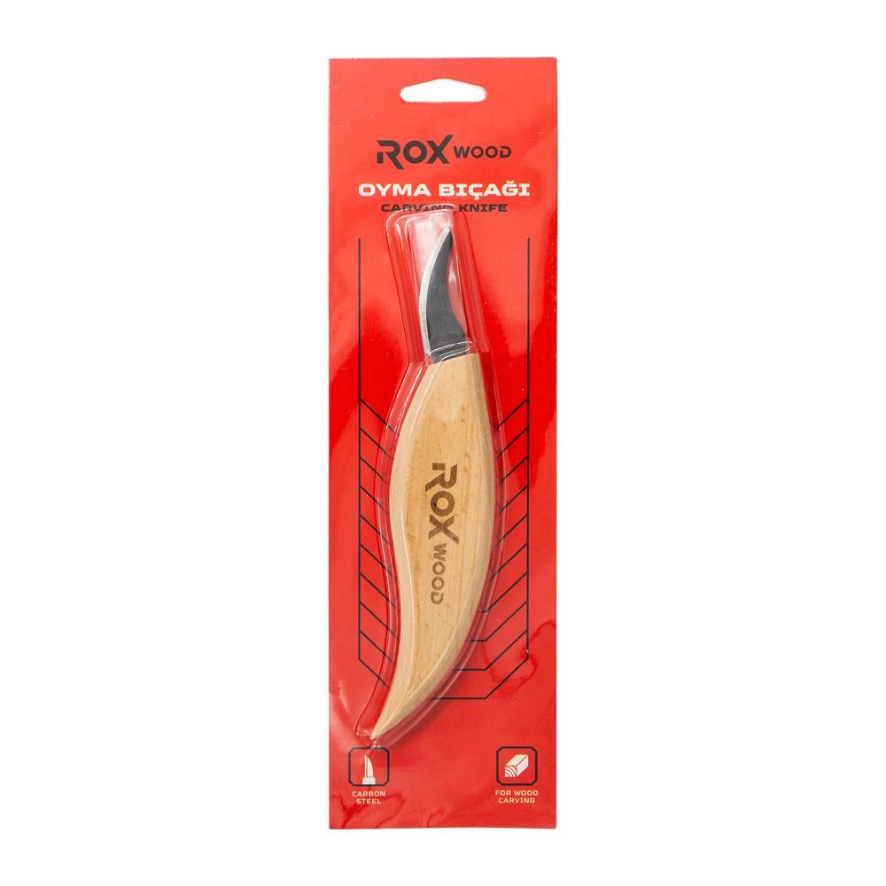 Rox Wood 0374 Gaga Tip Ahşap Yontma ve Oyma Bıçağı ne işe yarar