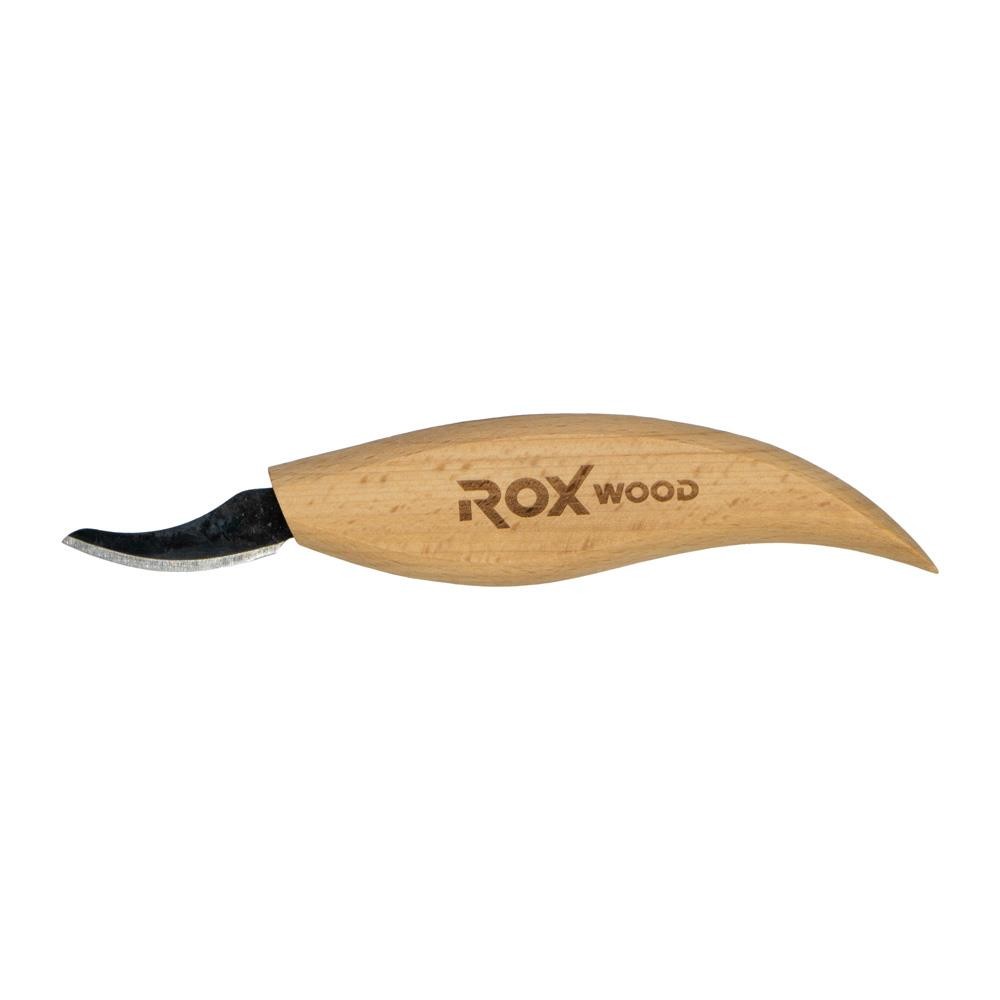 Rox Wood 0374 Gaga Tip Ahşap Yontma ve Oyma Bıçağı ne işe yarar