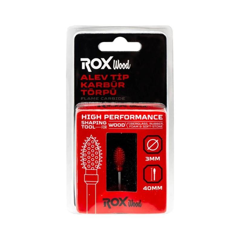 Rox Wood 0279 Karbür Alev Tip Ahşap Şekillendirme Törpü ne işe yarar