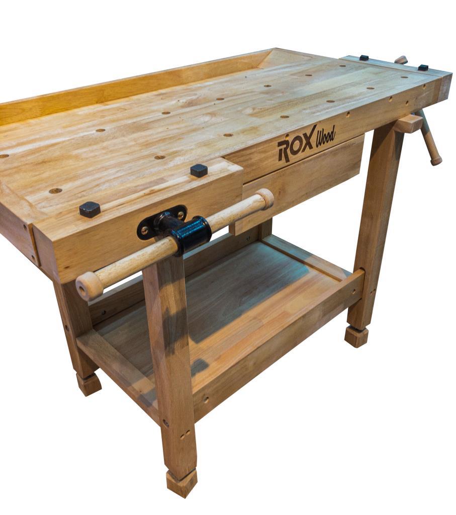 Rox Wood 0111 İki Mengeneli Hobi Ahşap Oyma Marangoz Çalışma Tezgahı 106 cm nasıl kullanılır