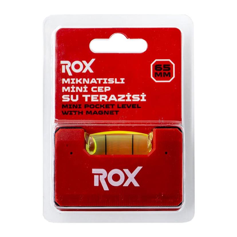 Rox 0280 Mıknatıslı Cep Tipi Mini Su Terazisi 65 mm ne işe yarar