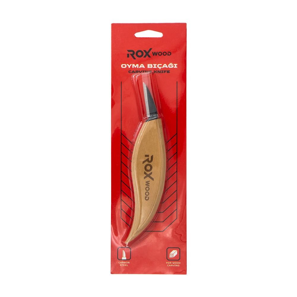 Rox Wood 0372 Ahşap Yontma ve Oyma Bıçağı ne işe yarar