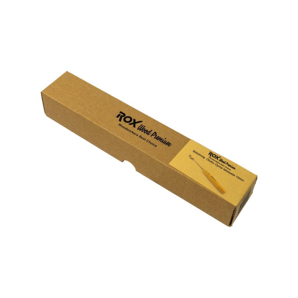 Rox Wood 0133 Premium Bükülmüş Oluklu Oyma Iskarpela 10 mm ne işe yarar
