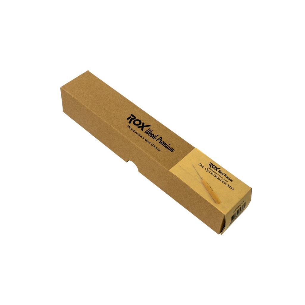 Rox Wood 0139 Premium Düz Oyma Iskarpela 8 mm ne işe yarar