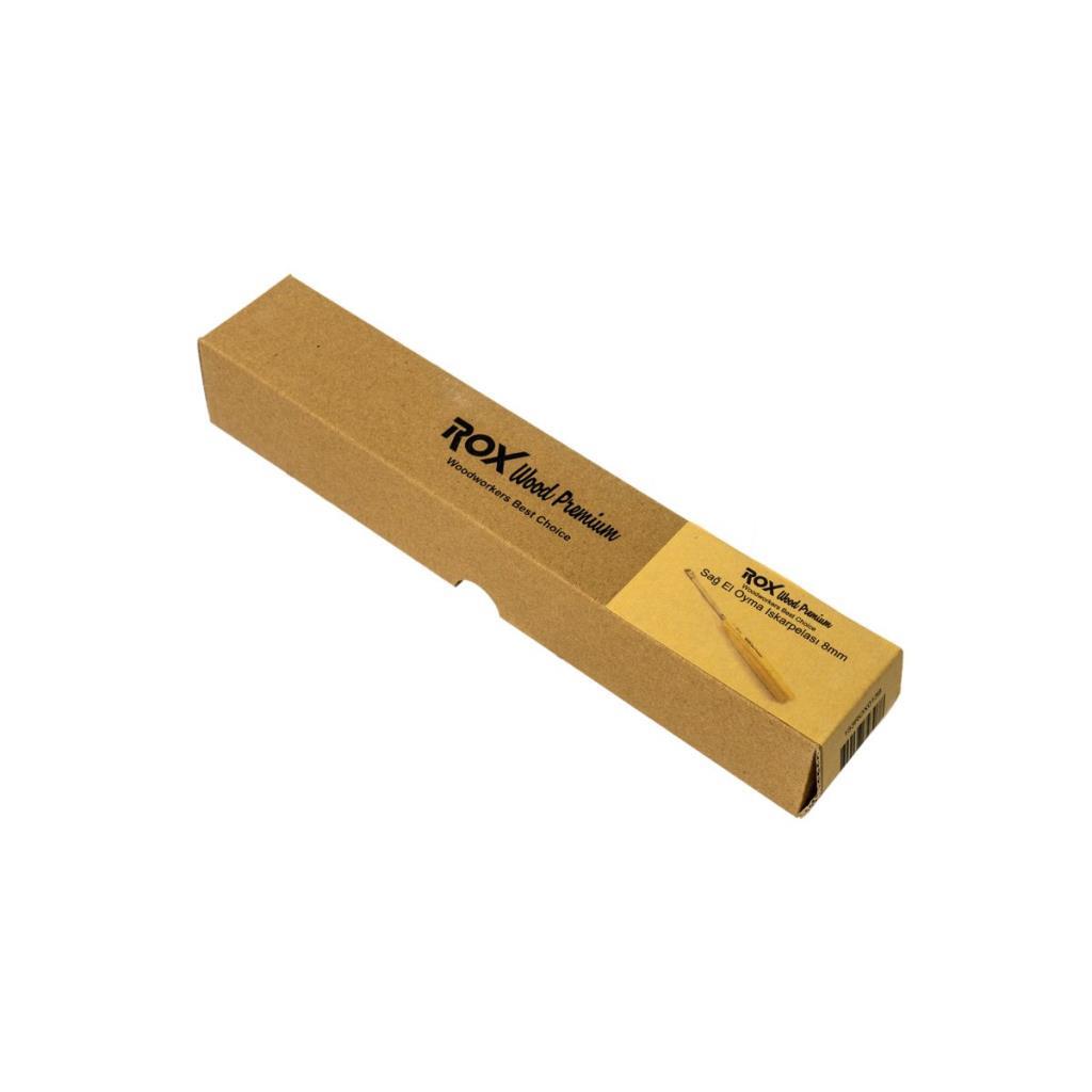 Rox Wood 0138 Premium Sağ El Oyma Iskarpela 8 mm ne işe yarar