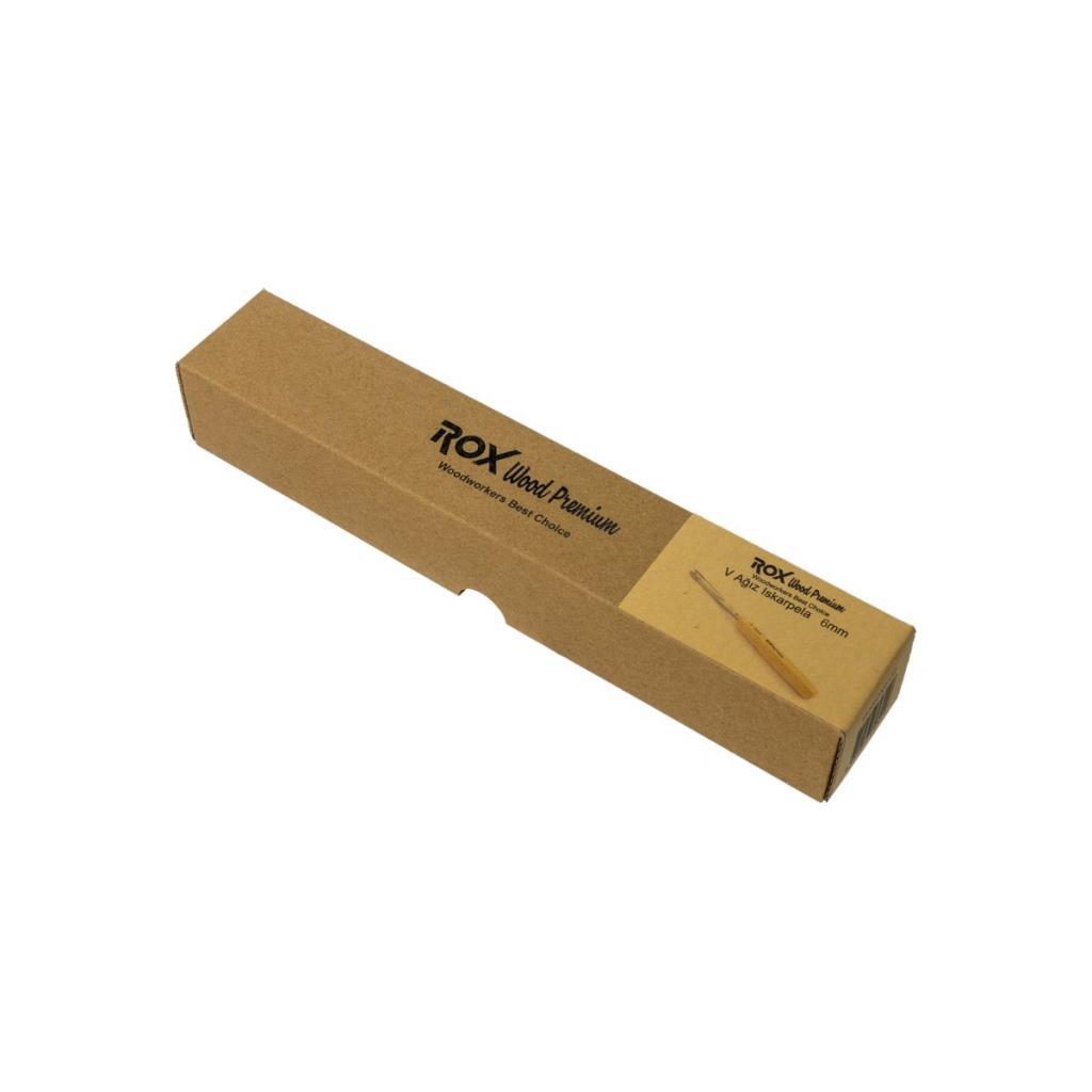 Rox Wood 0131 Premium V Ağız Iskarpela 6 mm ne işe yarar