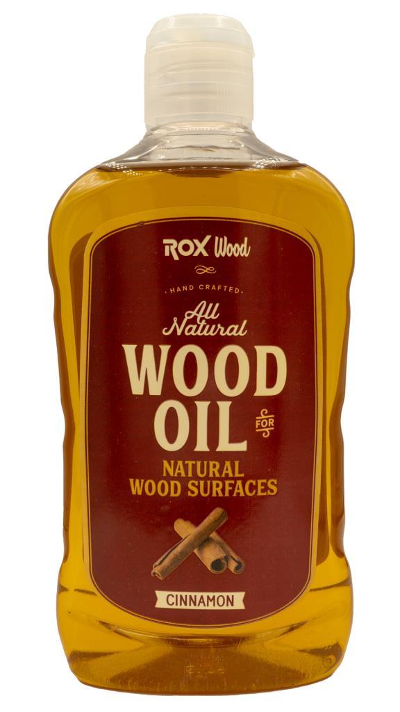 Rox Wood 0121 Tarçınlı Doğal Ahşap Yağı 500 ml fiyatı