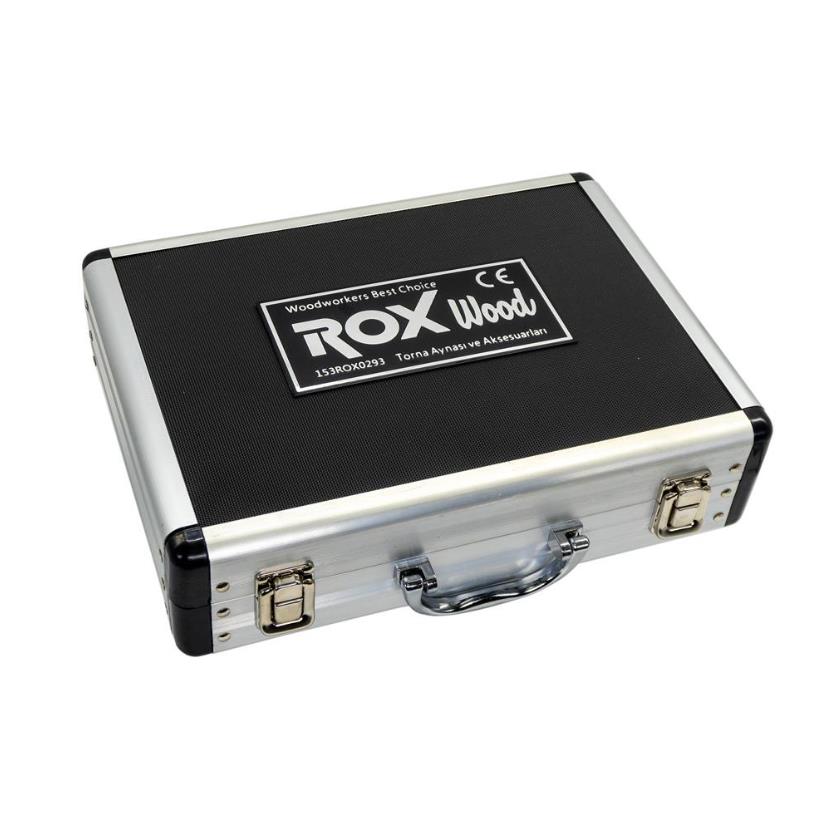 Rox Wood 0293 4 Çeneli Ahşap Torna Aynası ve Aksesuarları 6 Parça nereden bulurum