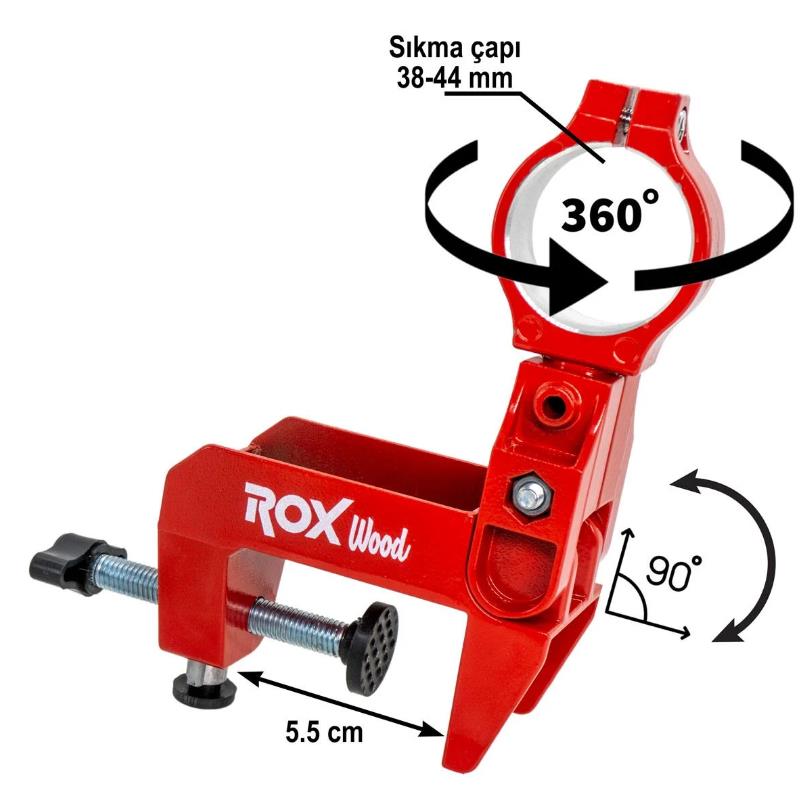 Rox Wood 0262 Tezgah Tipi Alüminyum Matkap Sabitleme Mengenesi nereden bulurum