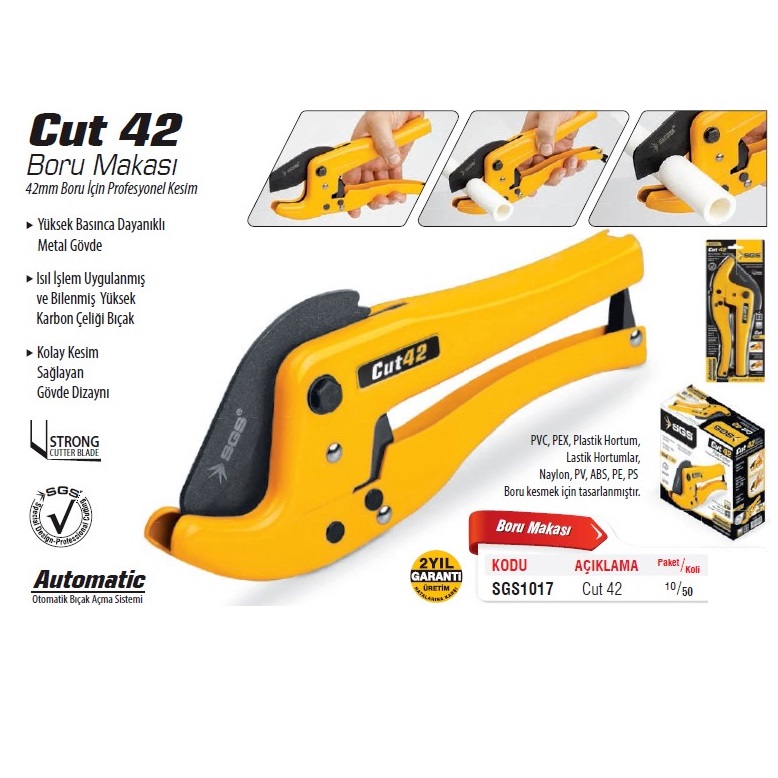 SGS 1017 PPRC BORU MAKASI  CUT 42 nereden bulurum