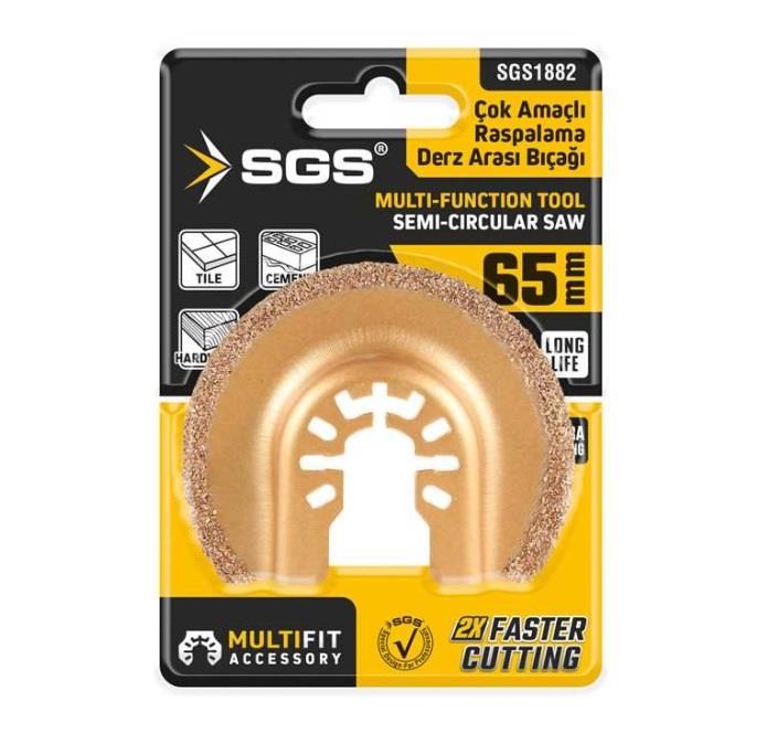 SGS 1882 MULTI-TOOLS KESİCİ VE RASPALAMA DERZ ARASI TEMİZLEME KARBÜR 65MM nasıl kullanılır