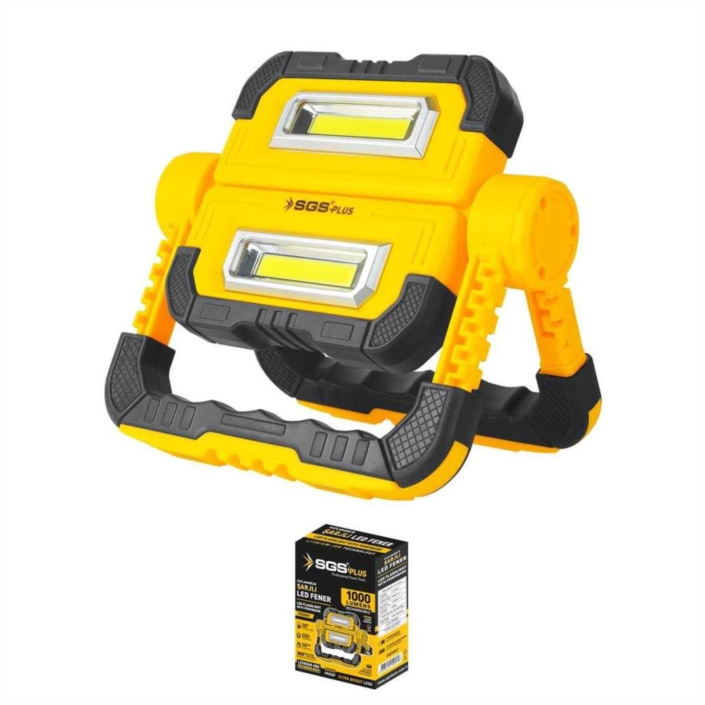 SGS 5057 ŞARJLI LED ÇALIŞMA LAMBASI-POWER BANK 1000 LÜMEN 3.7 VOLT/ 5000 mAh ne işe yarar