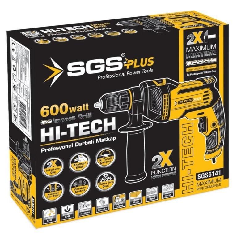 SGS 5141 PROF. DARBELİ MATKAP 600 WATT nasıl kullanılır