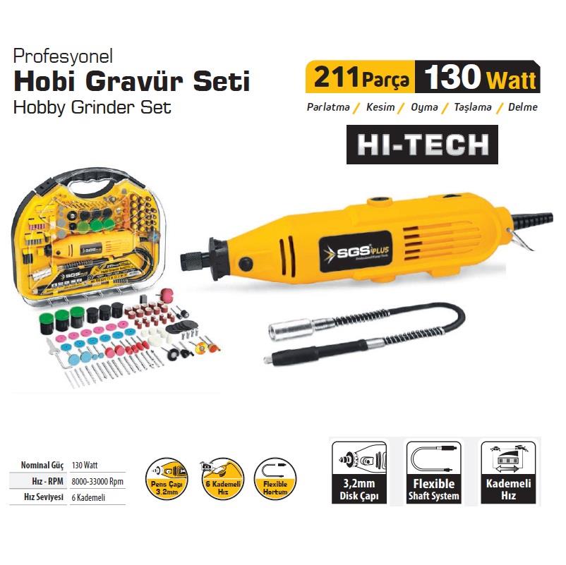 SGS 5260 HOBİ GRAVÜR SETİ 211 PARÇA 130 WATT nasıl kullanılır