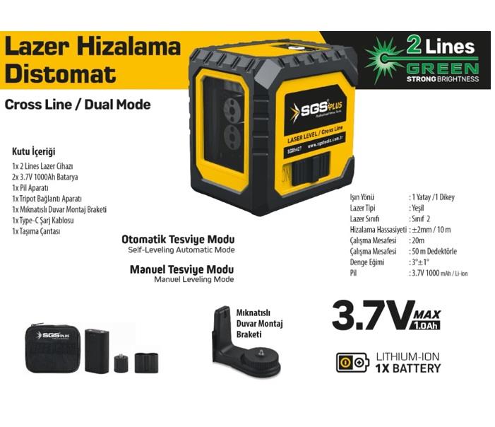 SGS 5427 LAZER HİZALAMA DİSTOMAT (ŞAKÜL) ne işe yarar