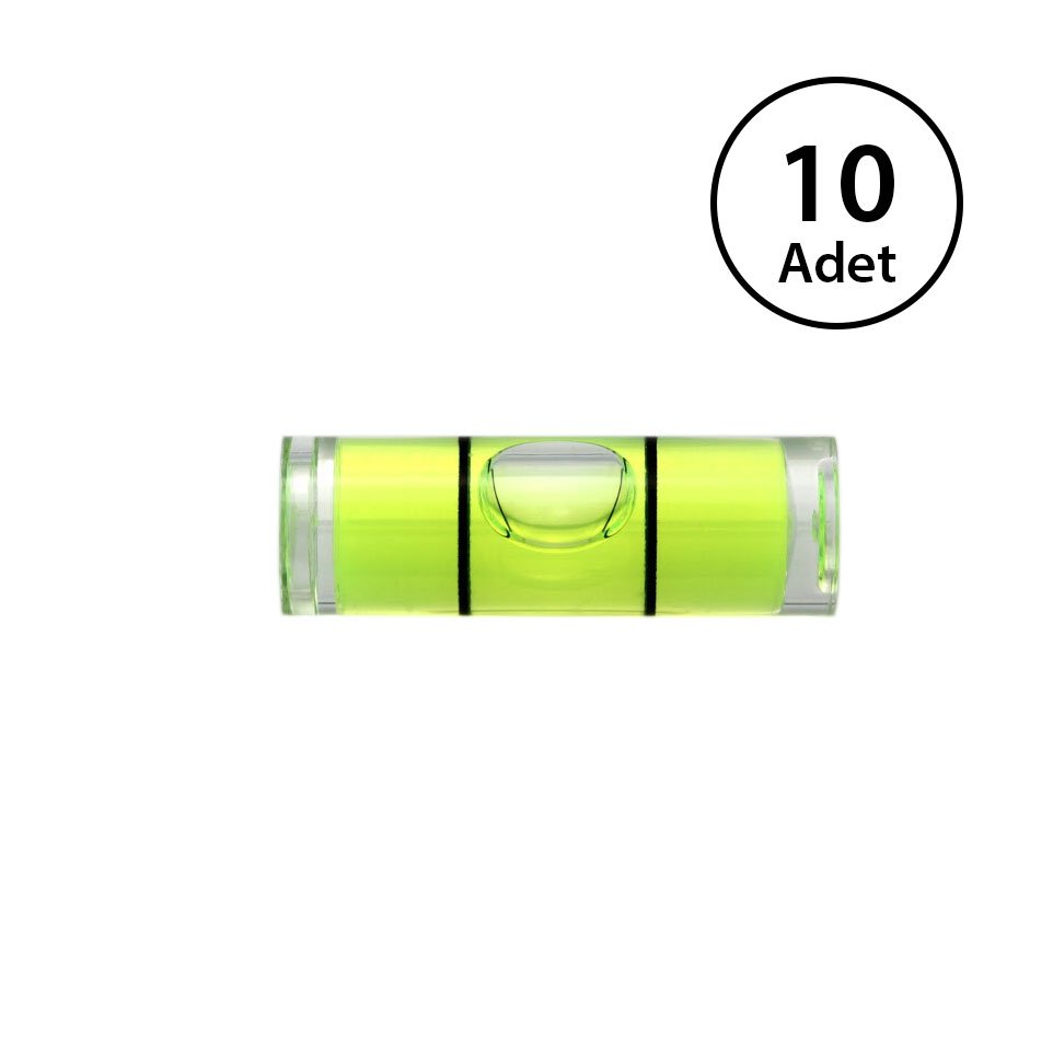 Silindir Su Terazisi Tüpü Yatay Ölçüm (Askı Aparatı için) 10 Adet fiyatı