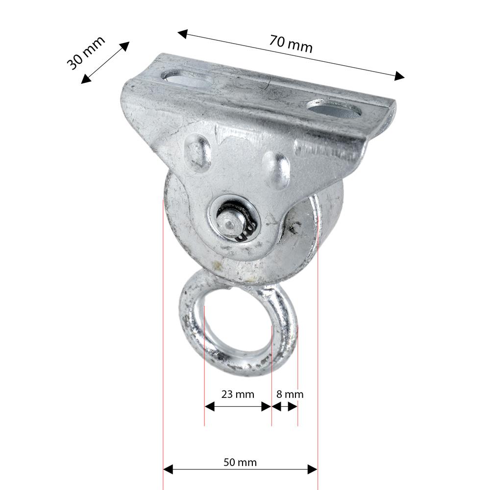 SM050 Salıncak Makarası 50 mm ne işe yarar