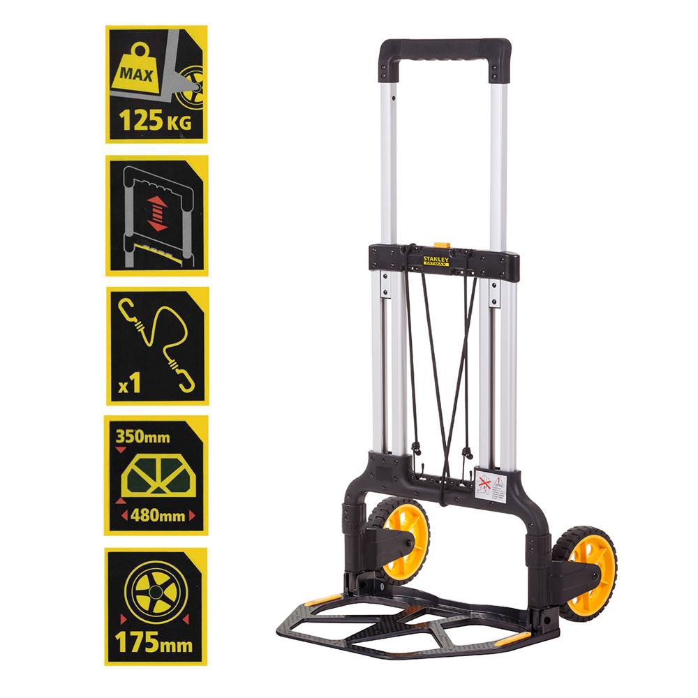 STANLEY FATMAX FX706 125Kg Profesyonel Katlanır El Arabası nasıl kullanılır