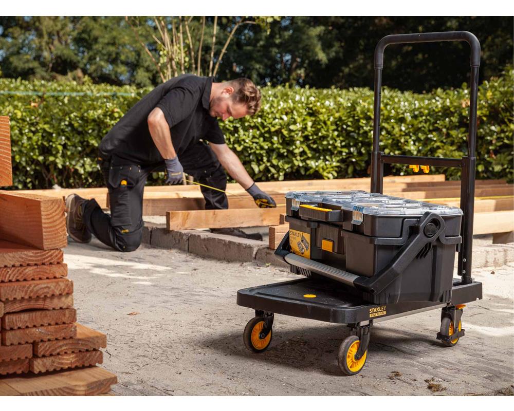 STANLEY FATMAX FX712 120Kg Profesyonel Katlanabilir Paket Taşıma Arabası ne işe yarar