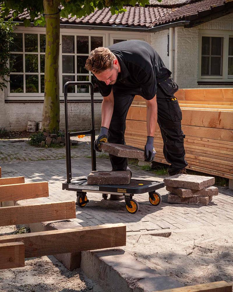 STANLEY FATMAX FX712 120Kg Profesyonel Katlanabilir Paket Taşıma Arabası ne işe yarar