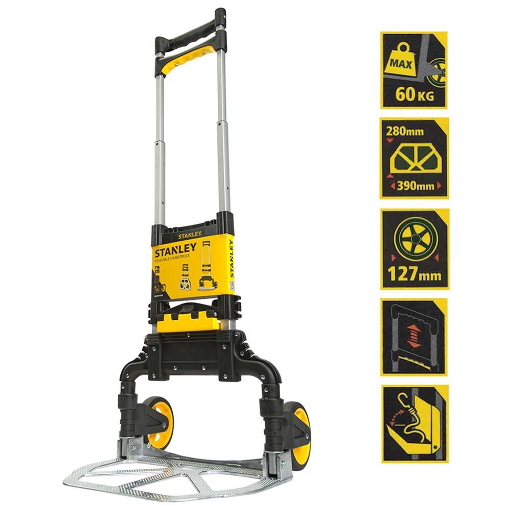 Stanley FT501 60Kg Katlanır El Arabası nasıl kullanılır