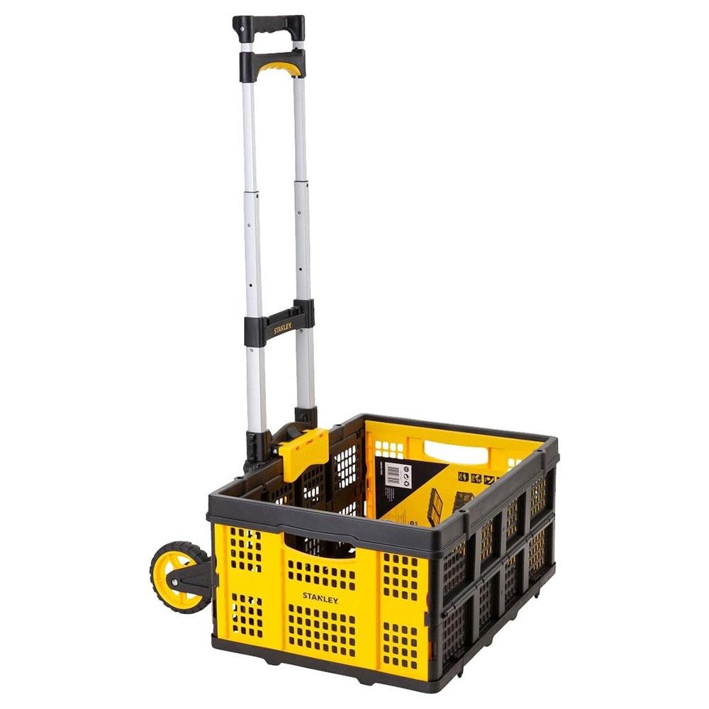 Stanley FT509 70Kg Katlanır Alüminyum El Arabası + FT505 25Kg Katlanır Çok Amaçlı Taşıma Sepeti fiyatı