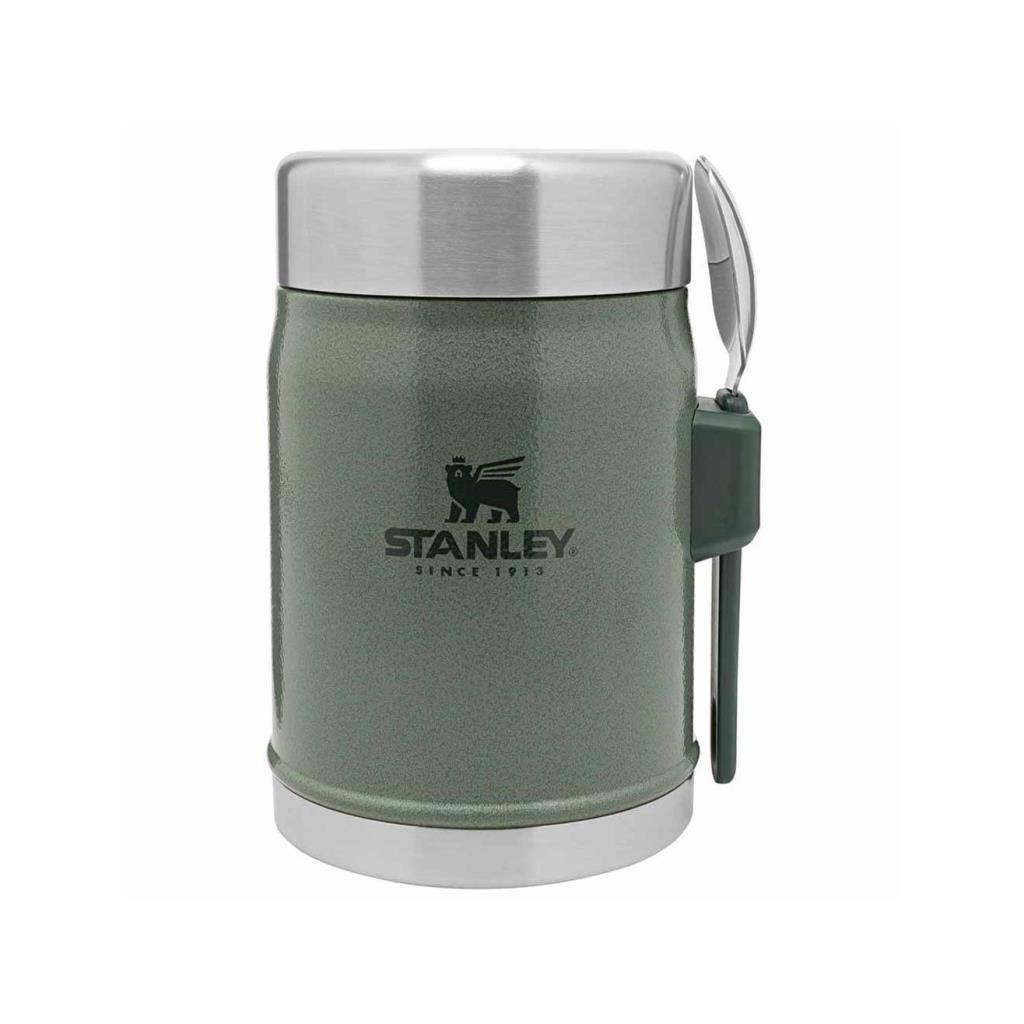 Stanley Klasik Paslanmaz Çelik Yemek Termosu Kaşık Yeşil 0.40 Lt nasıl kullanılır