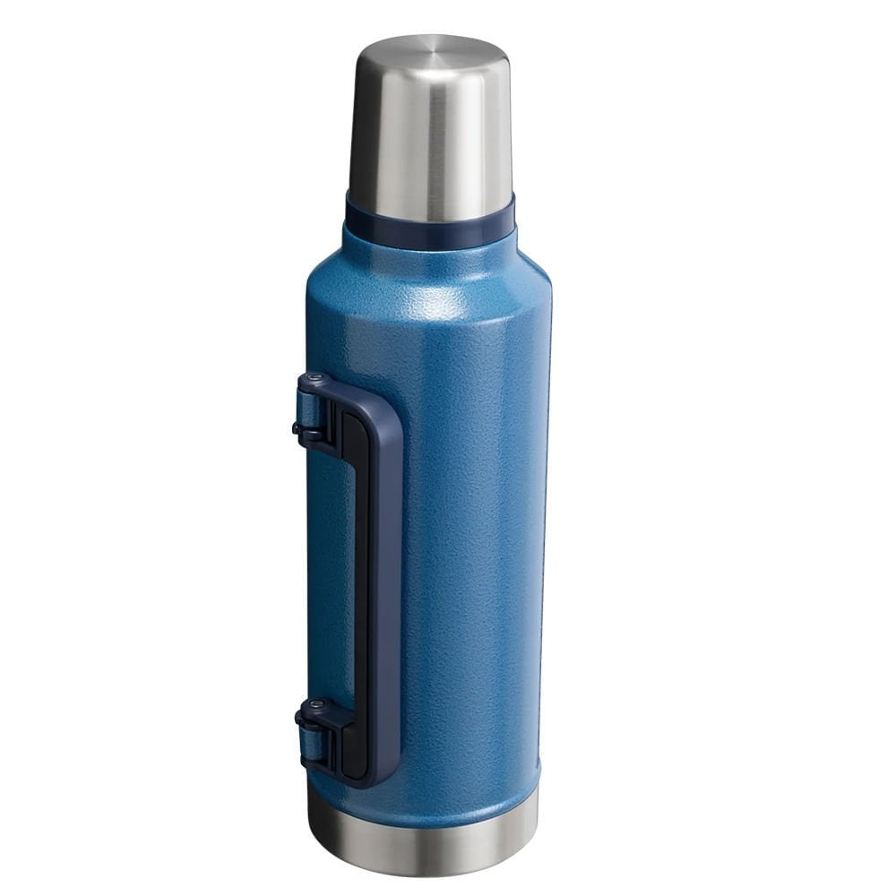 STANLEY Klasik Vakumlu Paslanmaz Çelik Termos 1.9 Litre - Mavi nasıl kullanılır