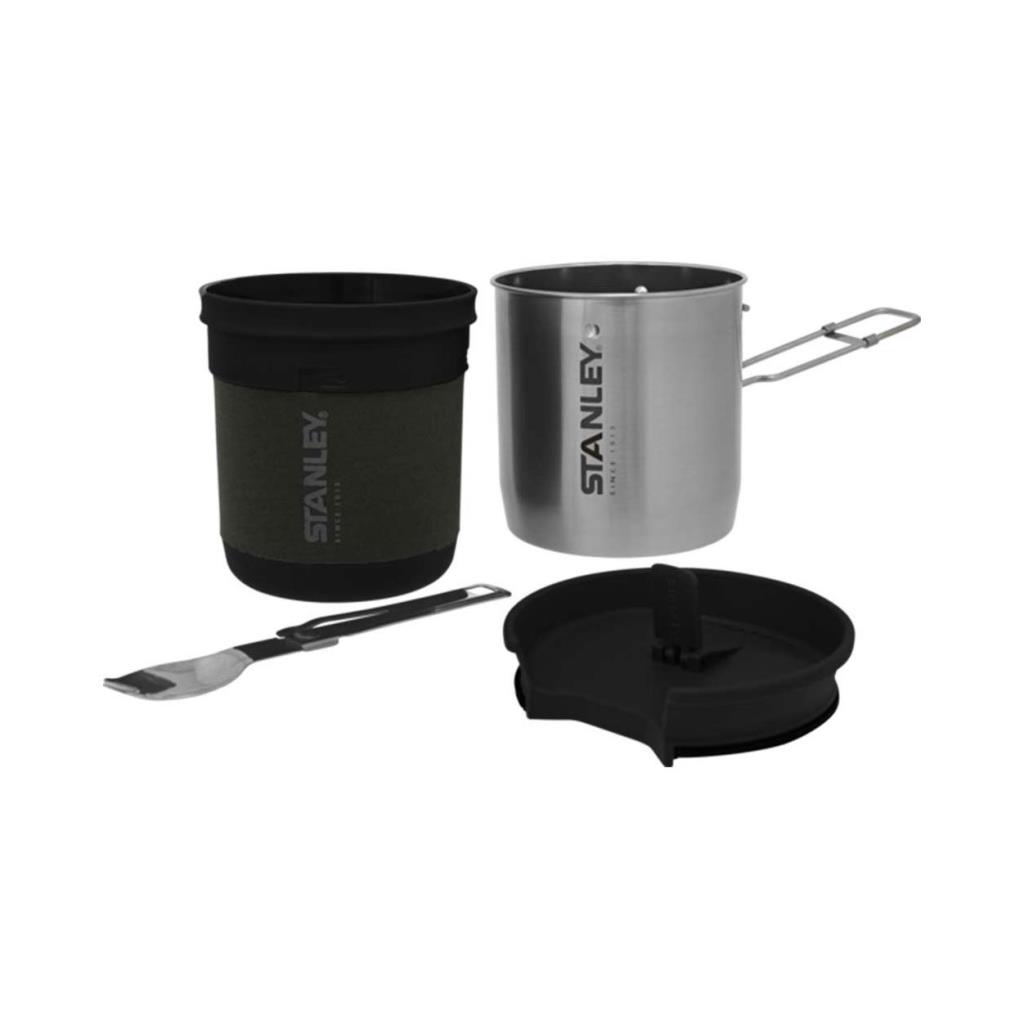 Stanley Paslanmaz Çelik Kamp Yemek Pişirme Seti 0.70 Lt nasıl kullanılır