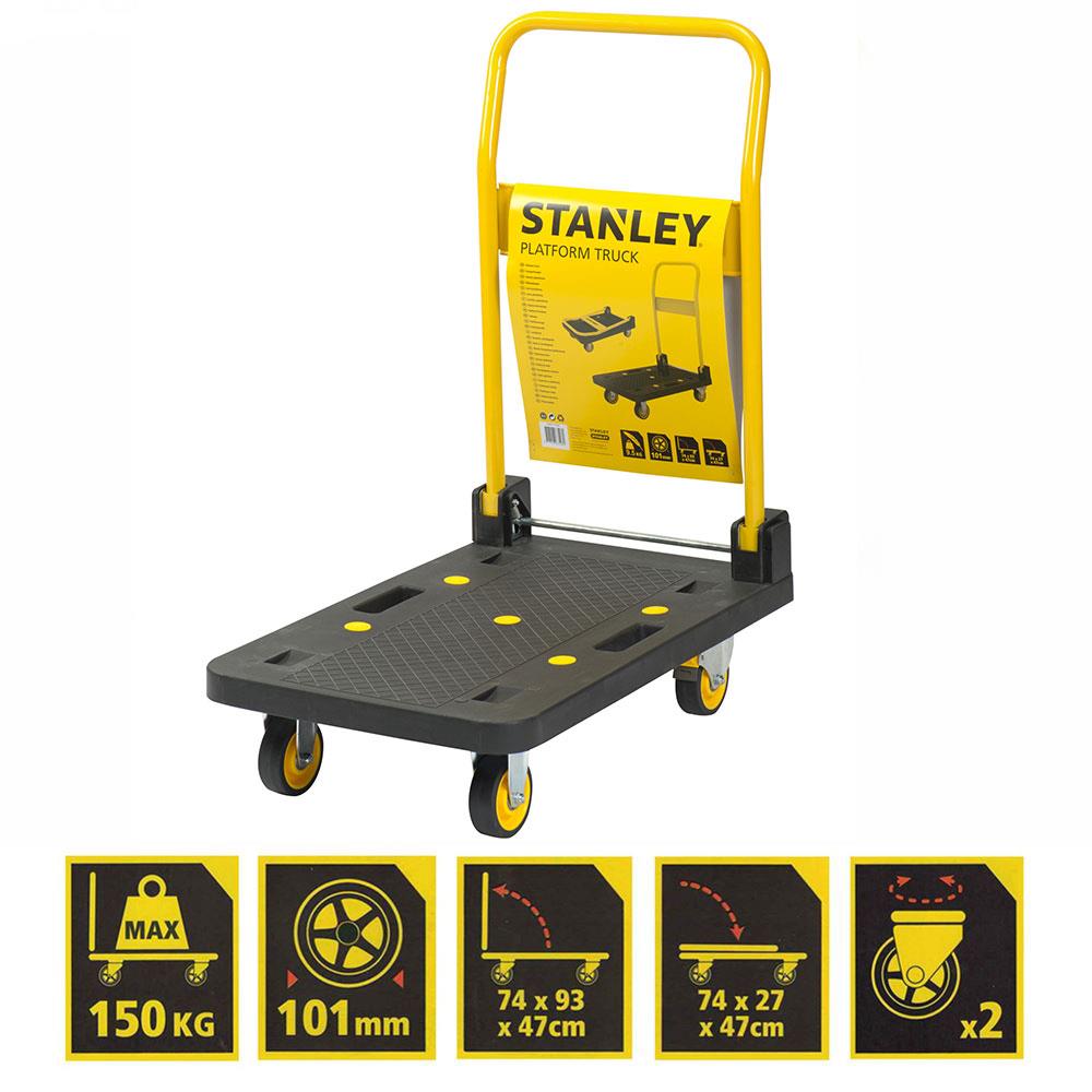 Stanley PC508 150Kg Profesyonel Paket Taşıma Arabası nasıl kullanılır