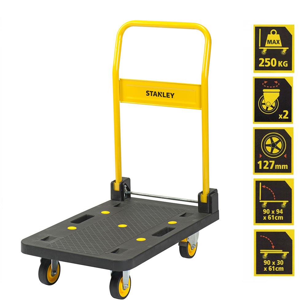 Stanley PC509 250Kg Profesyonel Paket Taşıma Arabası nasıl kullanılır