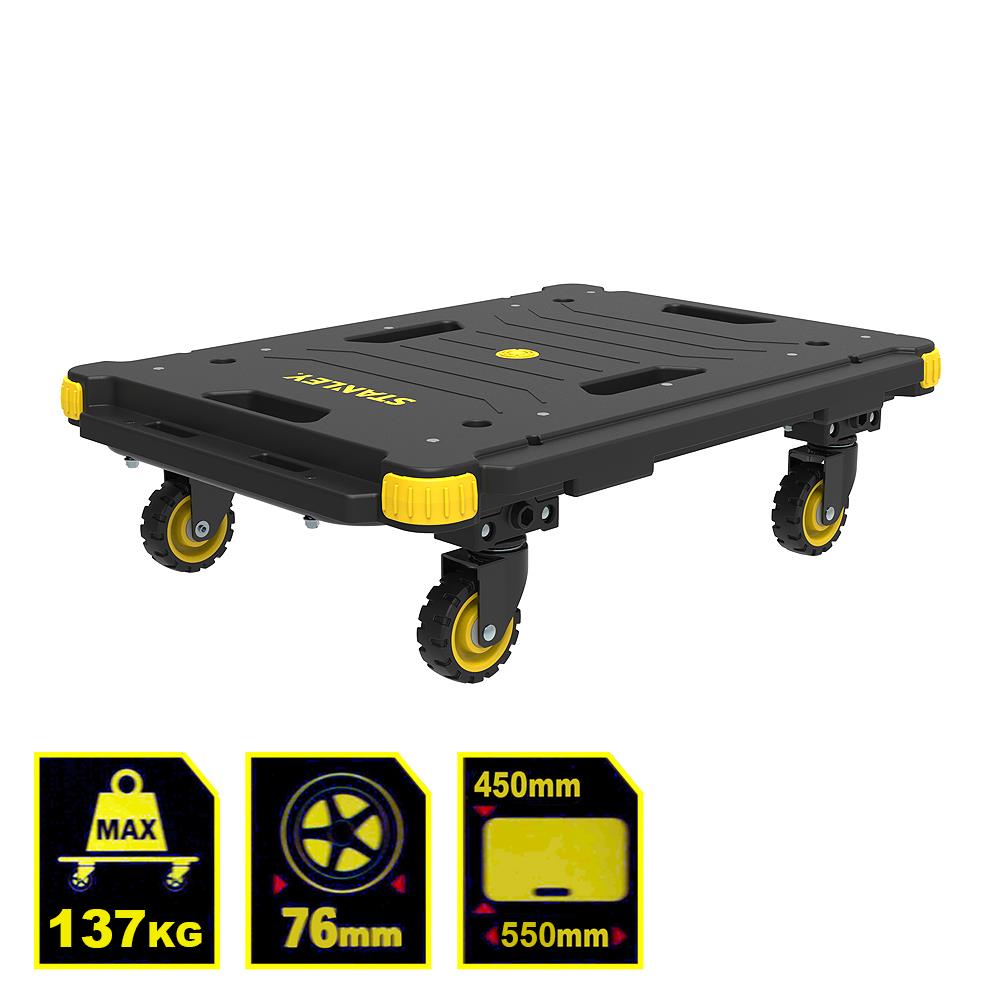 STANLEY PC531 137kg 55x45cm Dört Tekerli Yük ve Paket Taşıma Arabası nasıl kullanılır