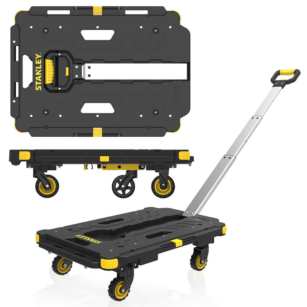 STANLEY PC532 137kg 62x45cm Dört Tekerli Çekme Kollu Yük ve Paket Taşıma Arabası fiyatı