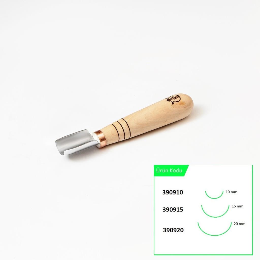 STRYI 390920 Kısa Tip Oluklu Ahşap Oyma Iskarpelası 20 mm ne işe yarar