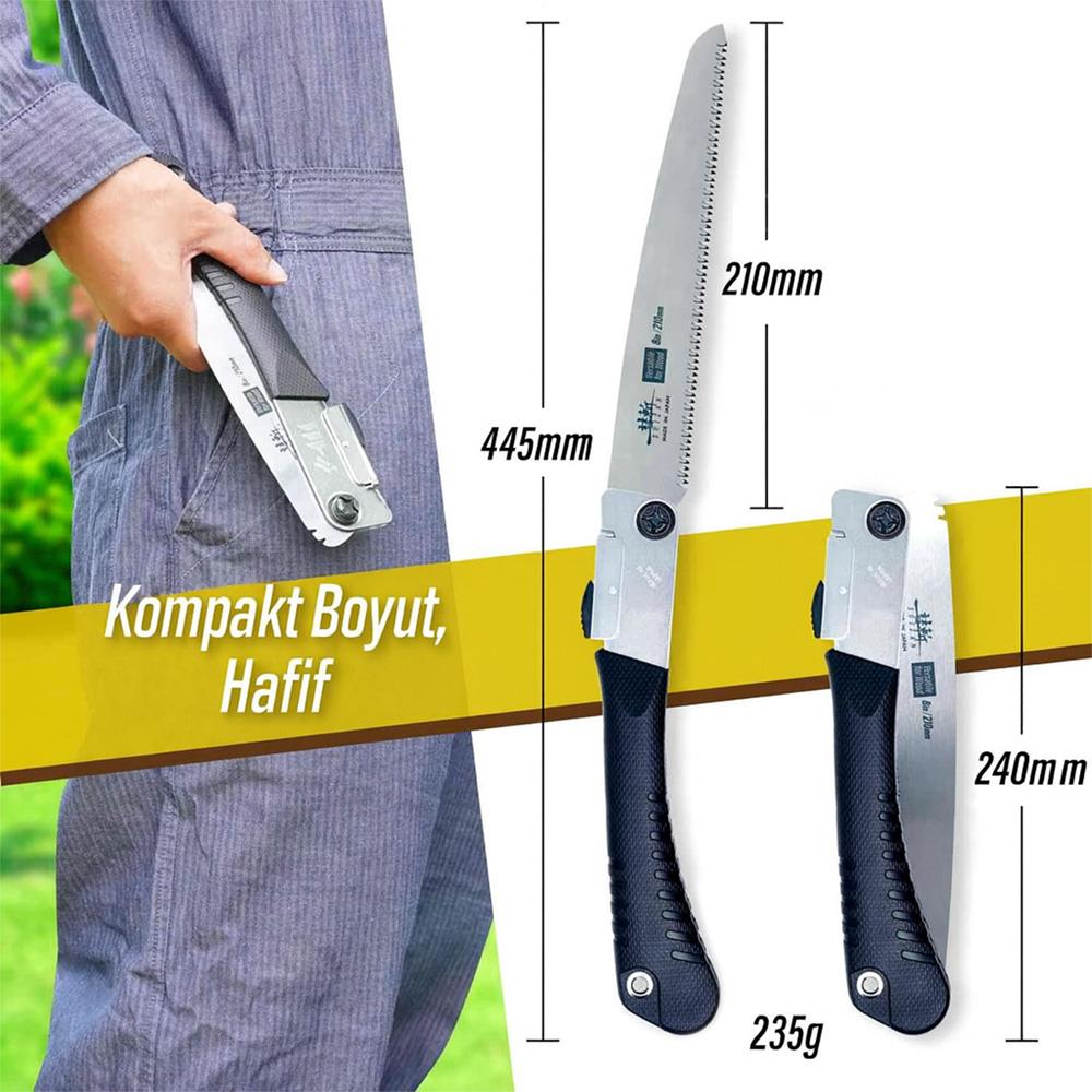 Suizan F004 Katlanır Japon Testeresi 21 cm ne işe yarar