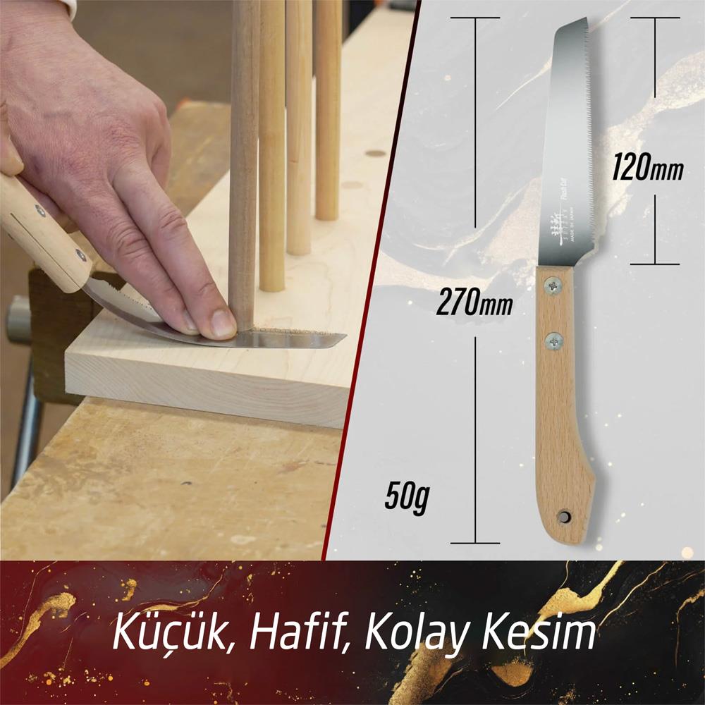 Suizan SC003 Mini Flush Cut Japon Testeresi 12 cm ne işe yarar